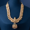 Paisley Kundan Gold Lakshmi Haram with lakshmi Haram